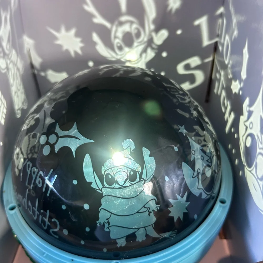 Lilo & Stitch Christmas Lightshow Projector Tabletop‎ Shadow Lights Holiday New